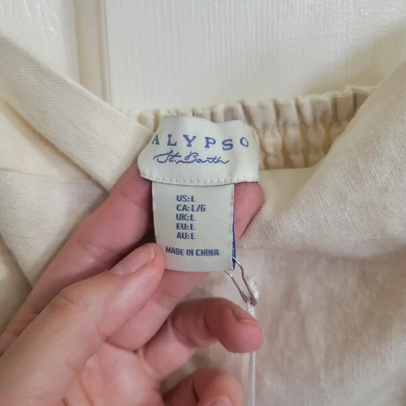 Embroidered Cream Sundress - Picture 6 of 16